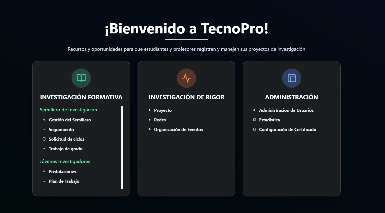 TecnoPro - Screenshot 1